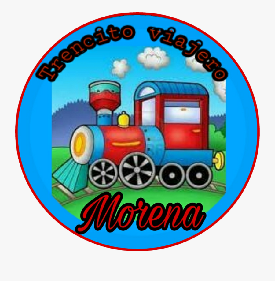 Morena Sticker Clipart , Png Download - Cartoon Steam Train, Transparent Clipart