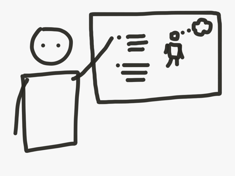 A Safe Space To Draw - Cartoon, Transparent Clipart