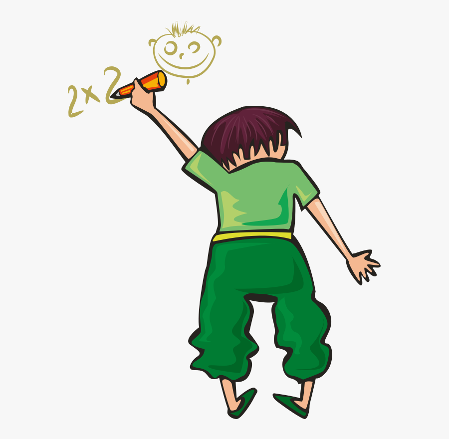 Student Clipart Free - Niño Escribiendo Png, Transparent Clipart