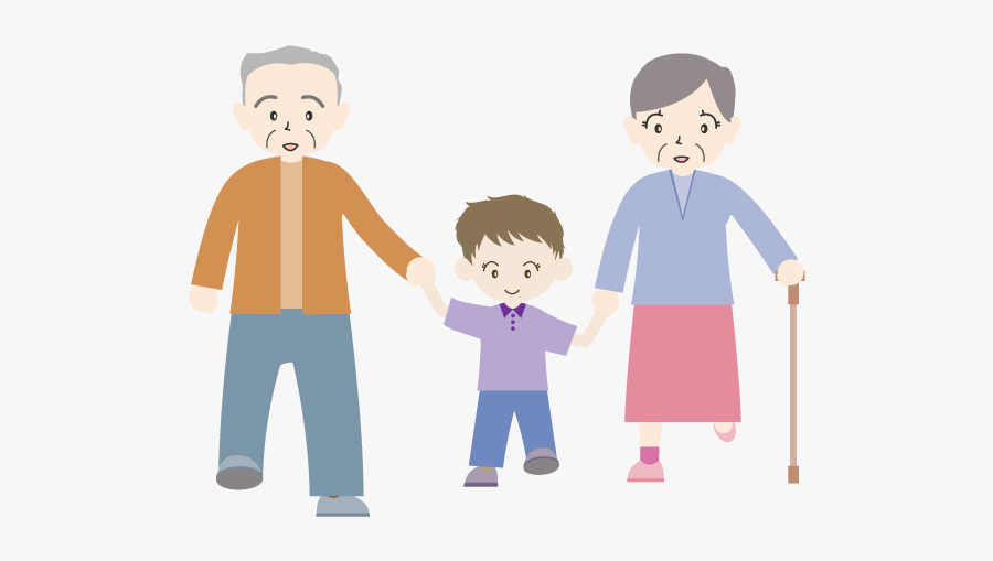 Old Man Simple Illustration, Transparent Clipart