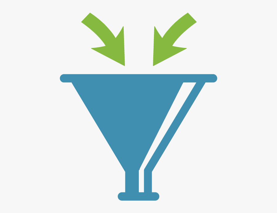 Lead Generation Funnel Icon - Lead Funnel Clipart Free, Transparent Clipart