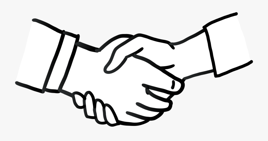 Handshake Clipart, Transparent Clipart