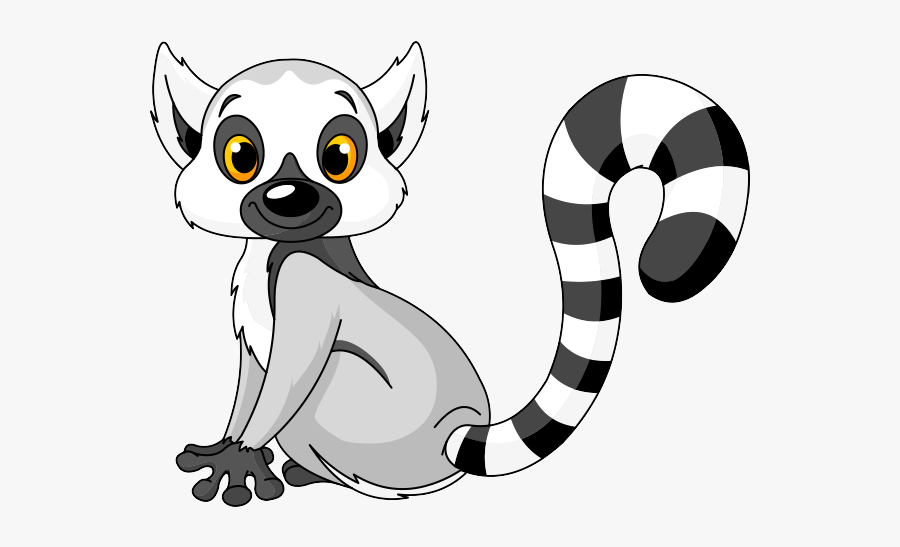 61743 - Lemur Clipart, Transparent Clipart