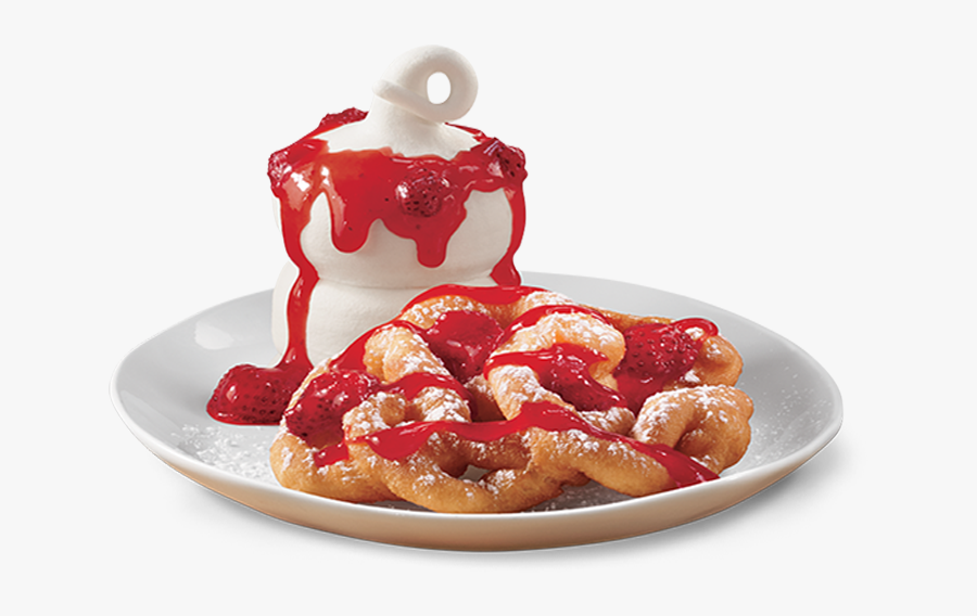 Dq Strawberry Funnel Cake , Png Download - Dq Strawberry Funnel Cake, Transparent Clipart