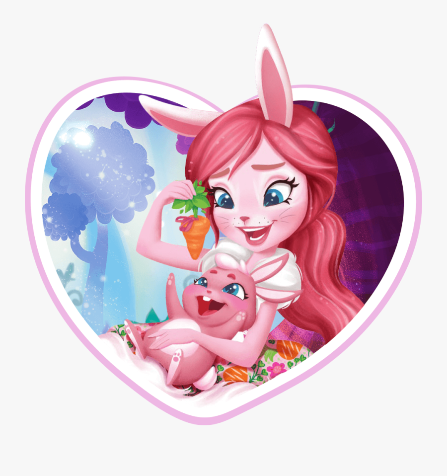 Bree Bunny And Twist Character Thumbnail - Enchantimals Bree Bunny Caricatura, Transparent Clipart