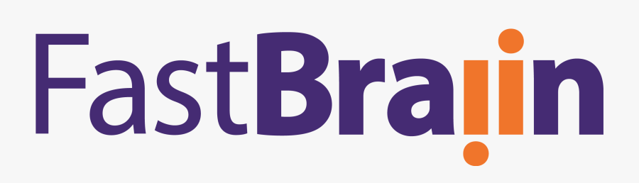 Fastbraiin Logo - Electric Blue, Transparent Clipart