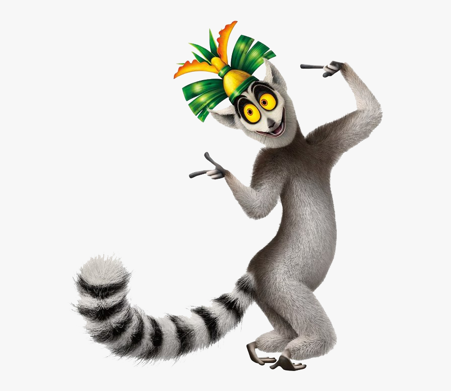 King Julian, Transparent Clipart