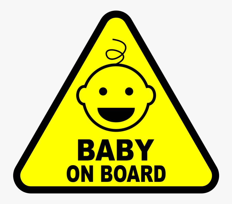 Baby On Board - Baby On Board Sign Png, Transparent Clipart