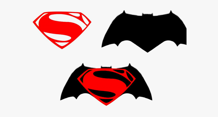 Batgirl Clipart Superwoman Logo - Batman V Superman Logo, Transparent Clipart