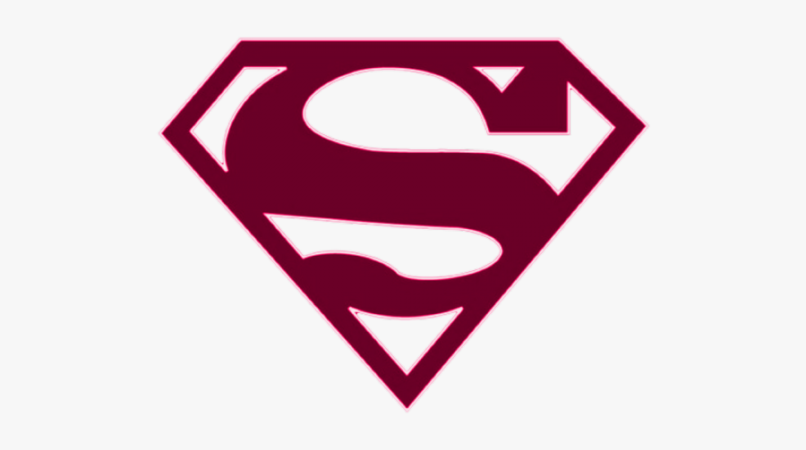 Superwoman Cliparts - Transparent Black Superman Logo, Transparent Clipart