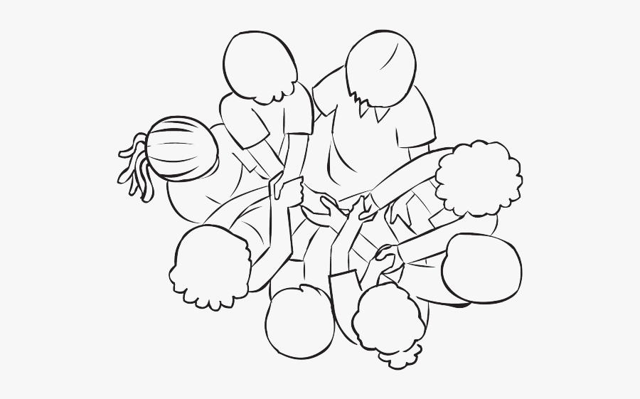 Team Building Game Human Knot, Transparent Clipart