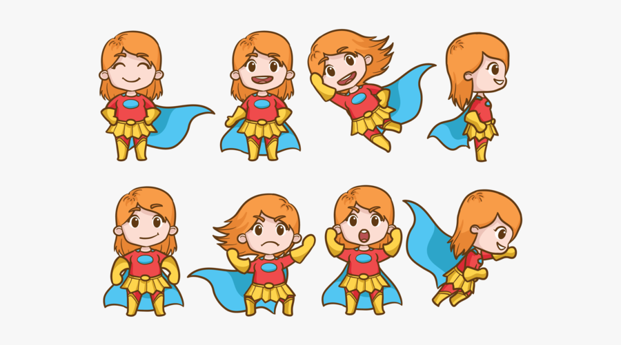 Superwoman Cartoons Vektor - Superwoman Drawing Cartoon, Transparent Clipart