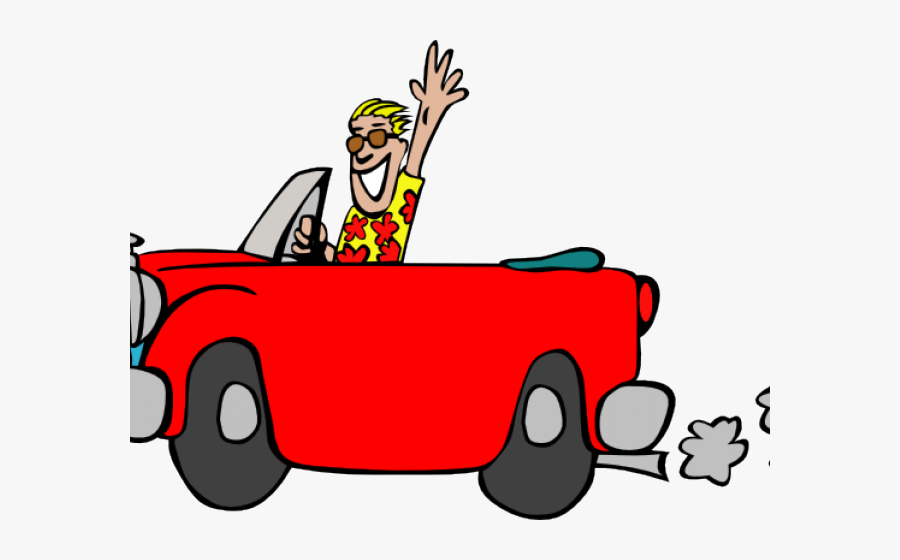 Driving Car Clip Art, Transparent Clipart