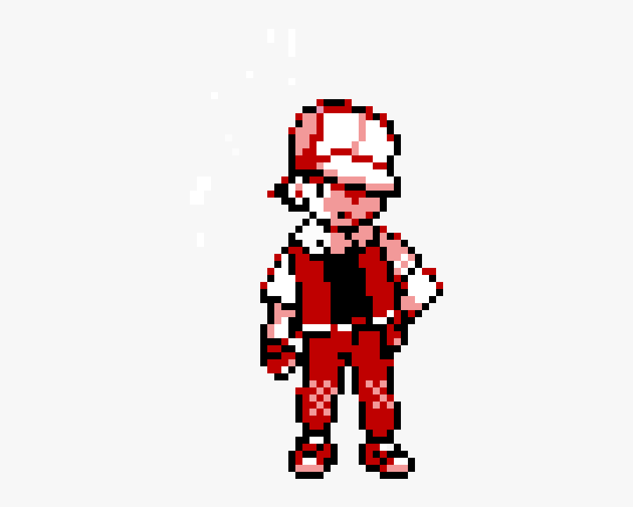 Clip Art Pokemon Trainer Red Art - Pokemon Trainer Red Transparent, Transparent Clipart