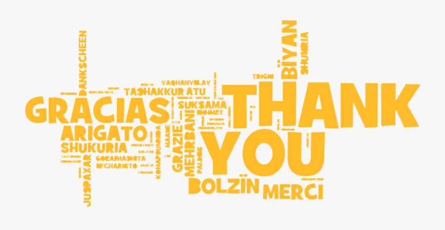 Transparent Gracias Png - Gracias Thanks Merci Grazie, Transparent Clipart