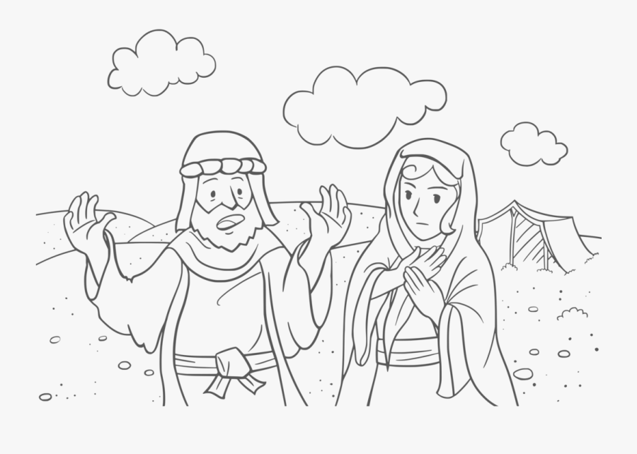 Emotion,art,people - Abraham Clipart Black And White, Transparent Clipart