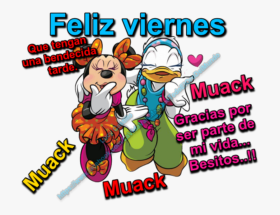 Feliz Tarde Del Viernes Juntando Amig@s Sin Fronteras - Cartoon, Transparent Clipart