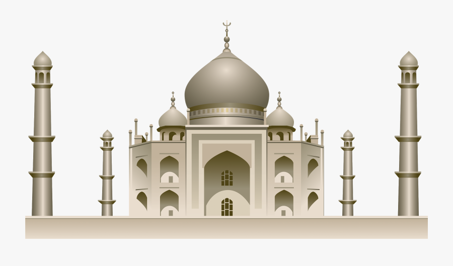 Transparent Taj Mahal Png, Transparent Clipart