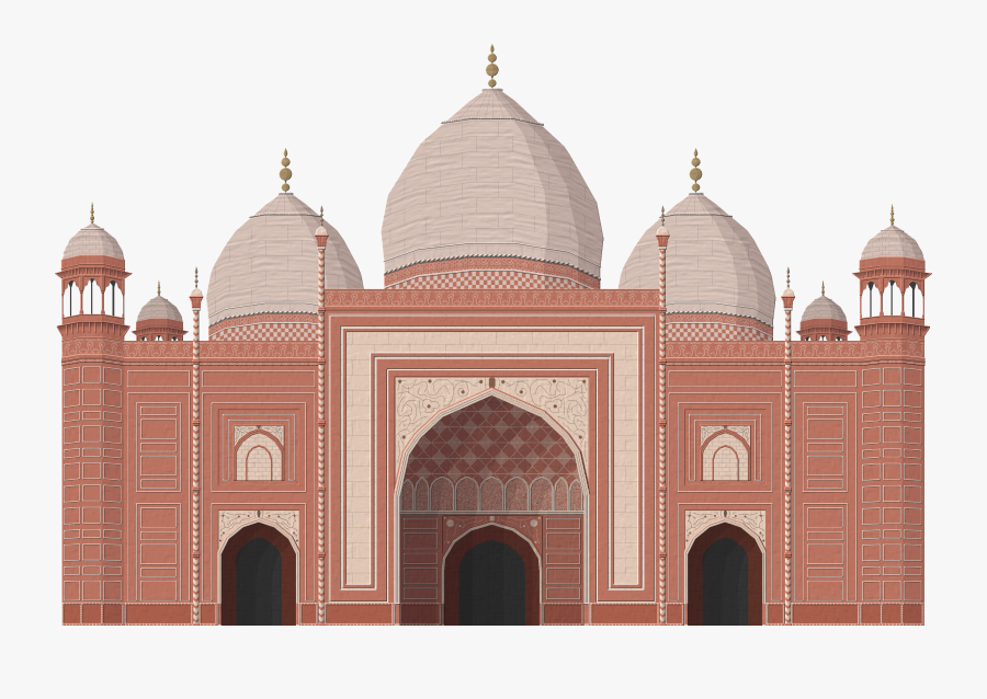 Taj Mahal Clipart Taj Mahal The Red Fort Golden Triangle, Transparent Clipart