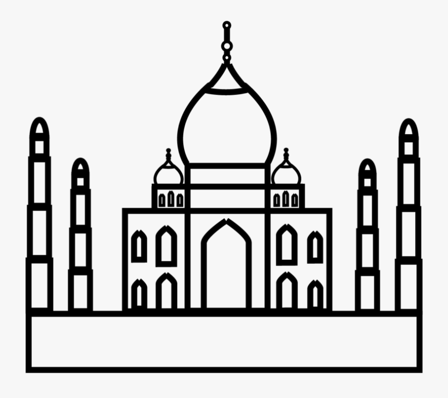 Taj Mahal, Transparent Clipart