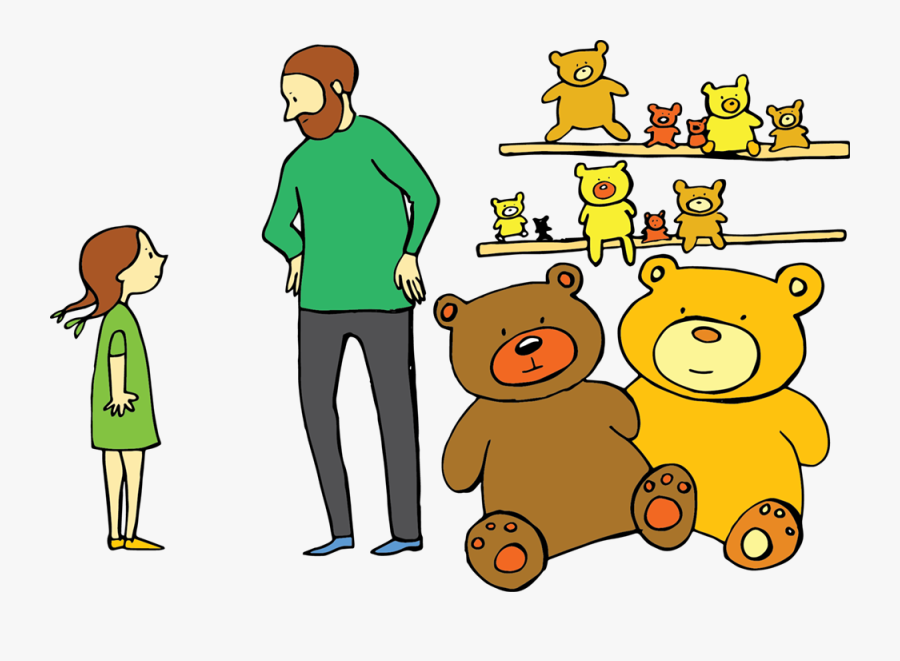 Teddy Bear - Cartoon, Transparent Clipart