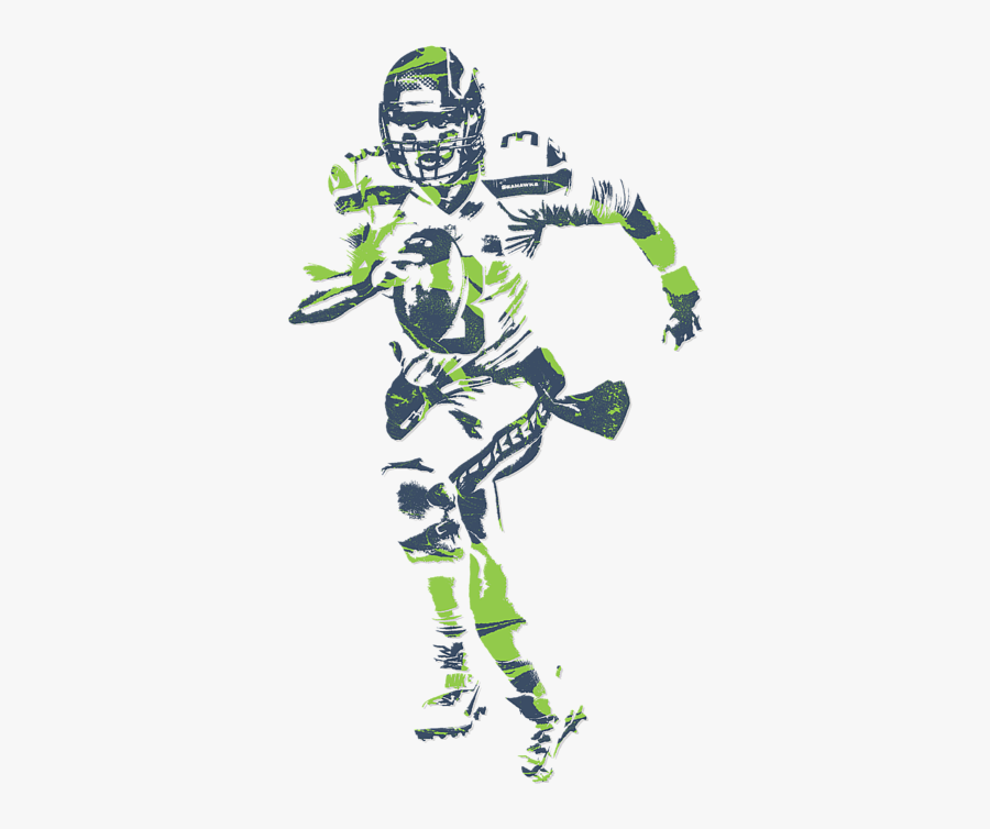 Cartoon Russell Wilson, Transparent Clipart