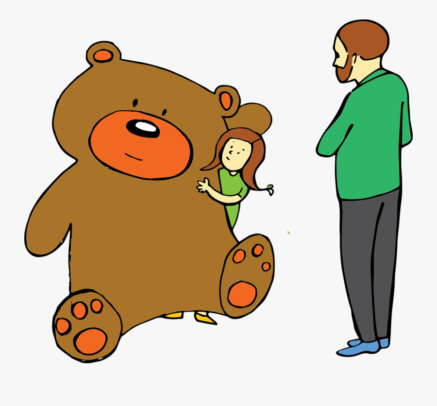 Teddy Bear 3a - Cartoon, Transparent Clipart