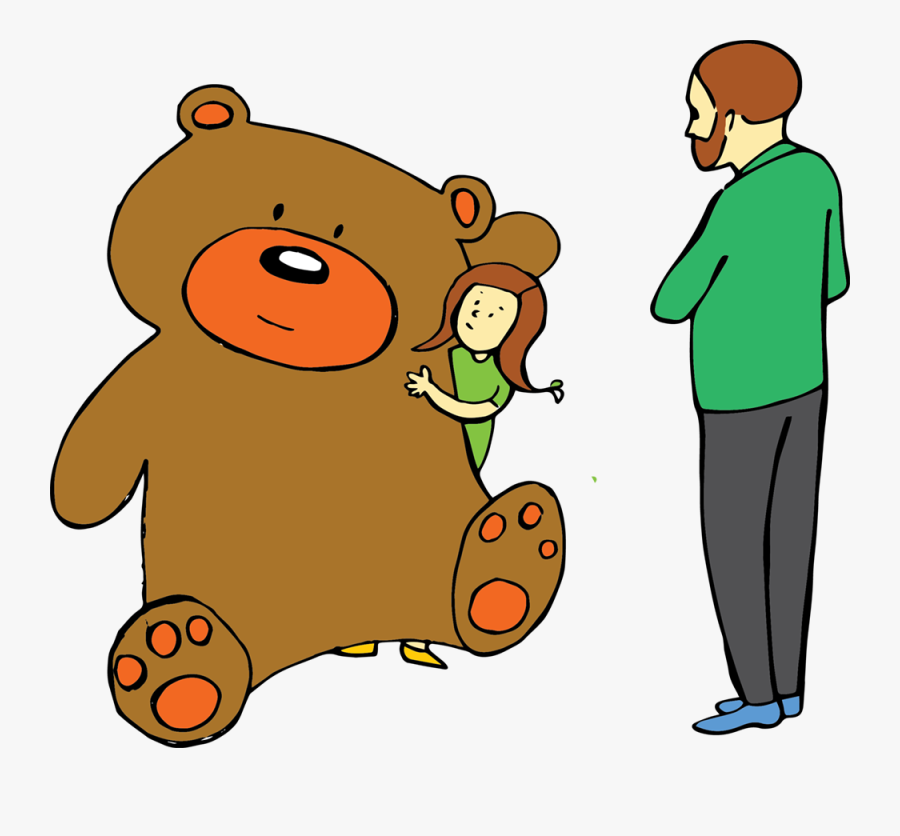 Teddy Bear 3a - Cartoon , Free Transparent Clipart - ClipartKey