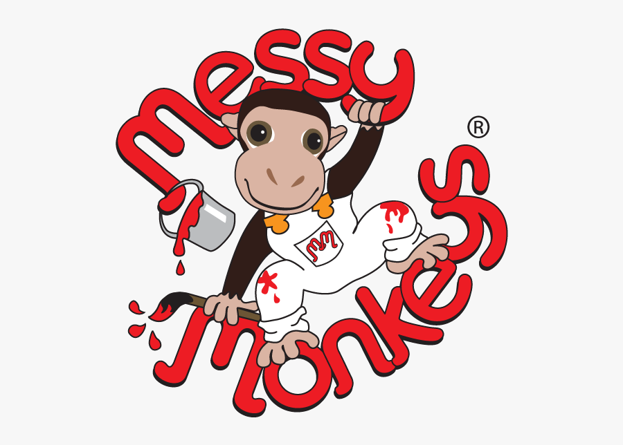 Messy Monkeys, Transparent Clipart