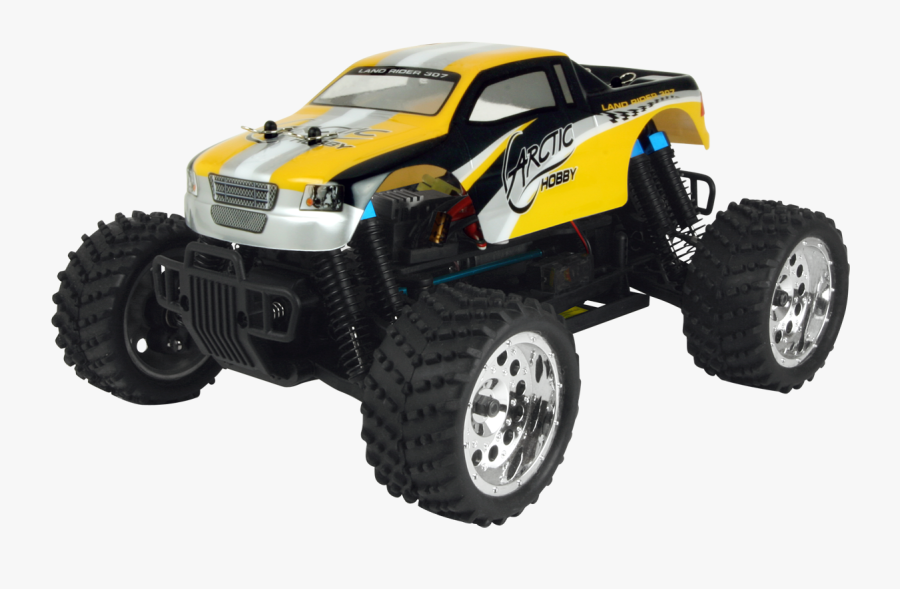 Radio Controlled Car Tire Monster Truck Radio Controlled - Rc Car Png, Transparent Clipart