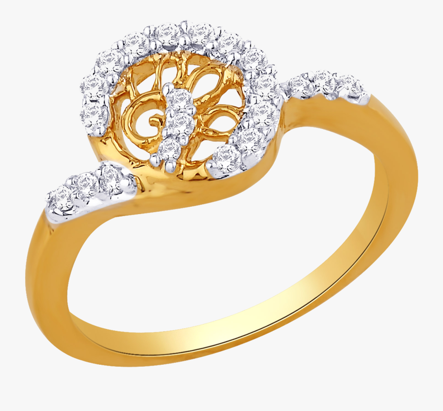 Ladies Gold Ring Png, Transparent Clipart