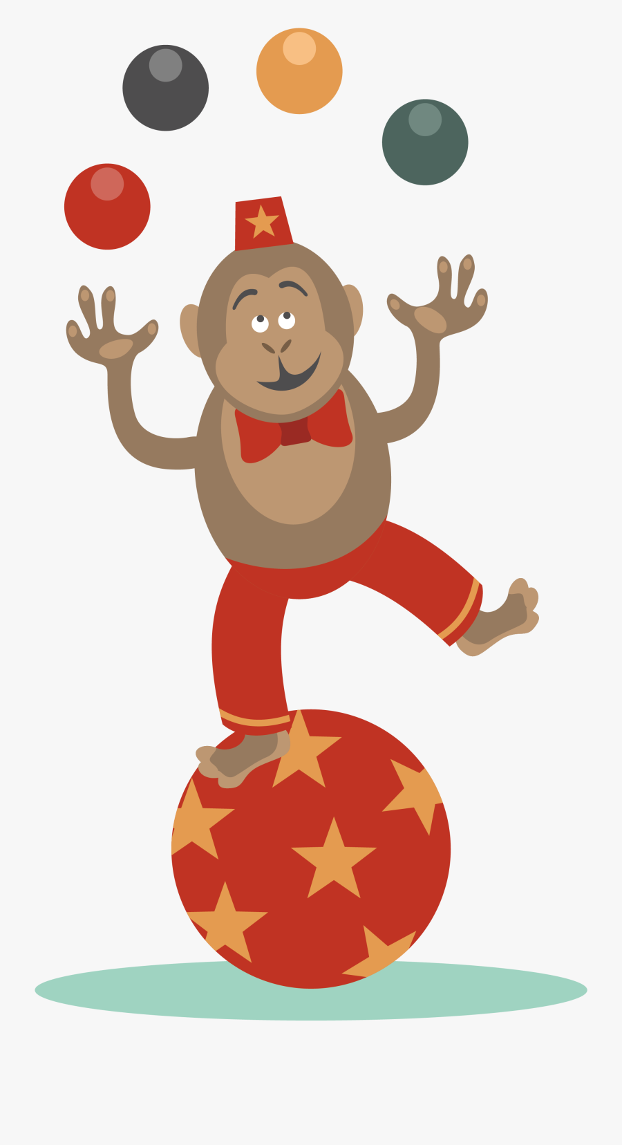 Transparent Juggling Clipart - Circus, Transparent Clipart