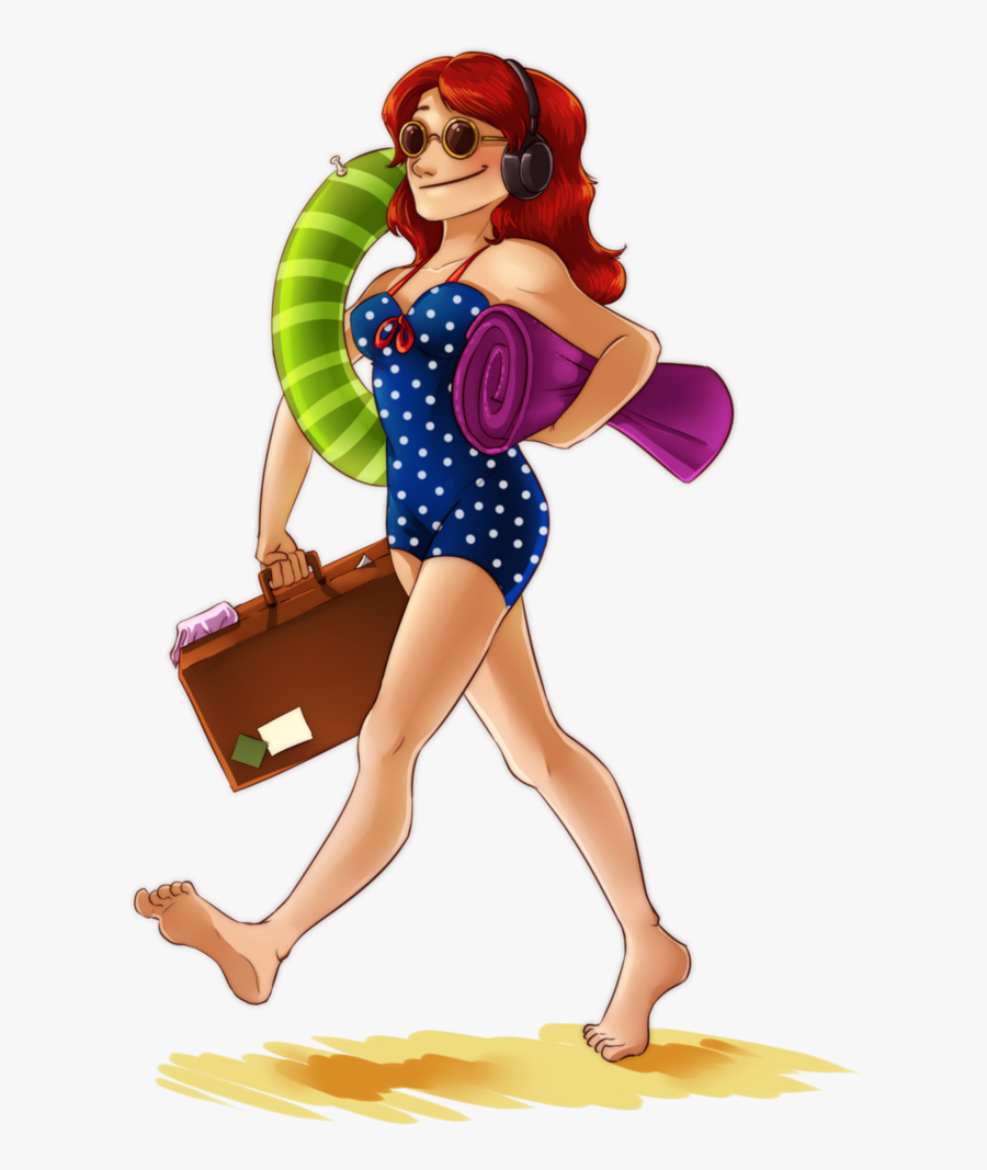 Pin-up Girl Character Figurine Fiction - Cartoon, Transparent Clipart