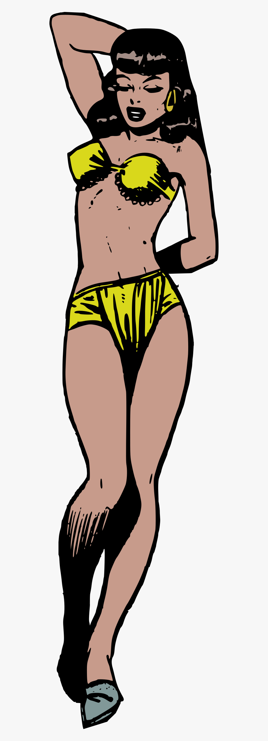 Clip Art Pinup Girl Clipart, Transparent Clipart