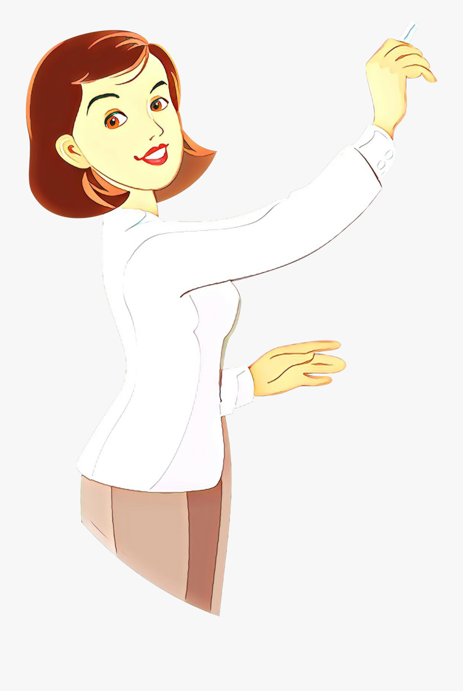 Thumb Illustration Human Behavior Pin-up Girl - Cartoon, Transparent Clipart