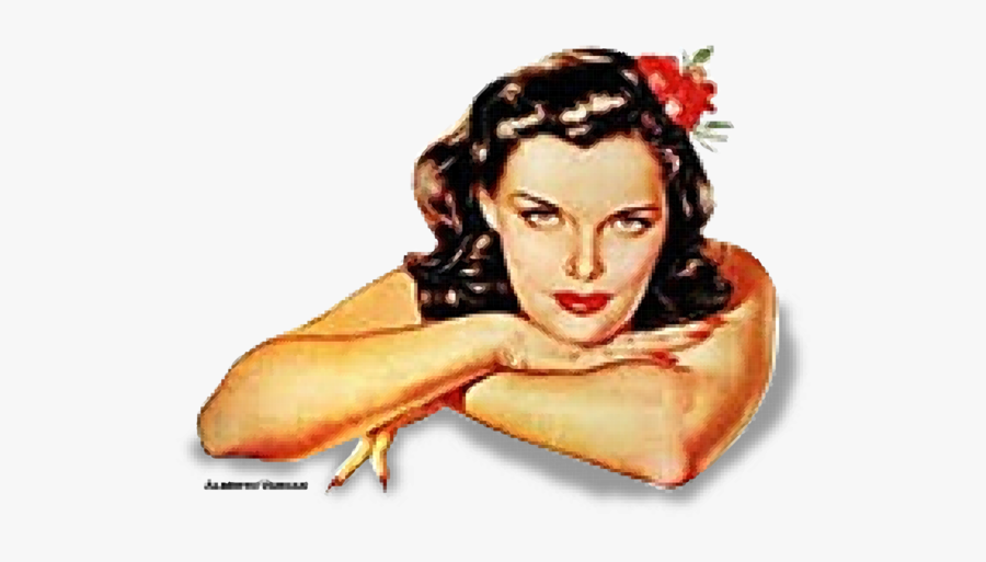Fictional Character,art,pinup Girl - Alberto Vargas, Transparent Clipart