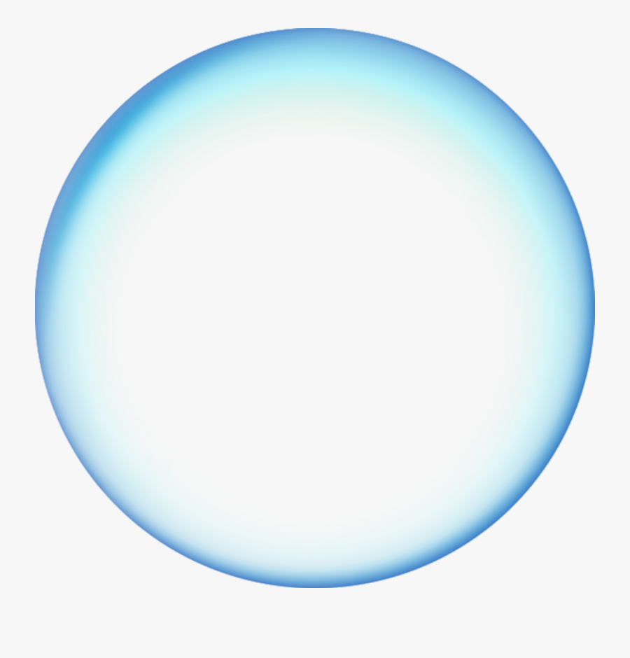 Fairy Sphere Solid Color Clipart Fairy, Clip Art - Border Circle Png Blue, Transparent Clipart