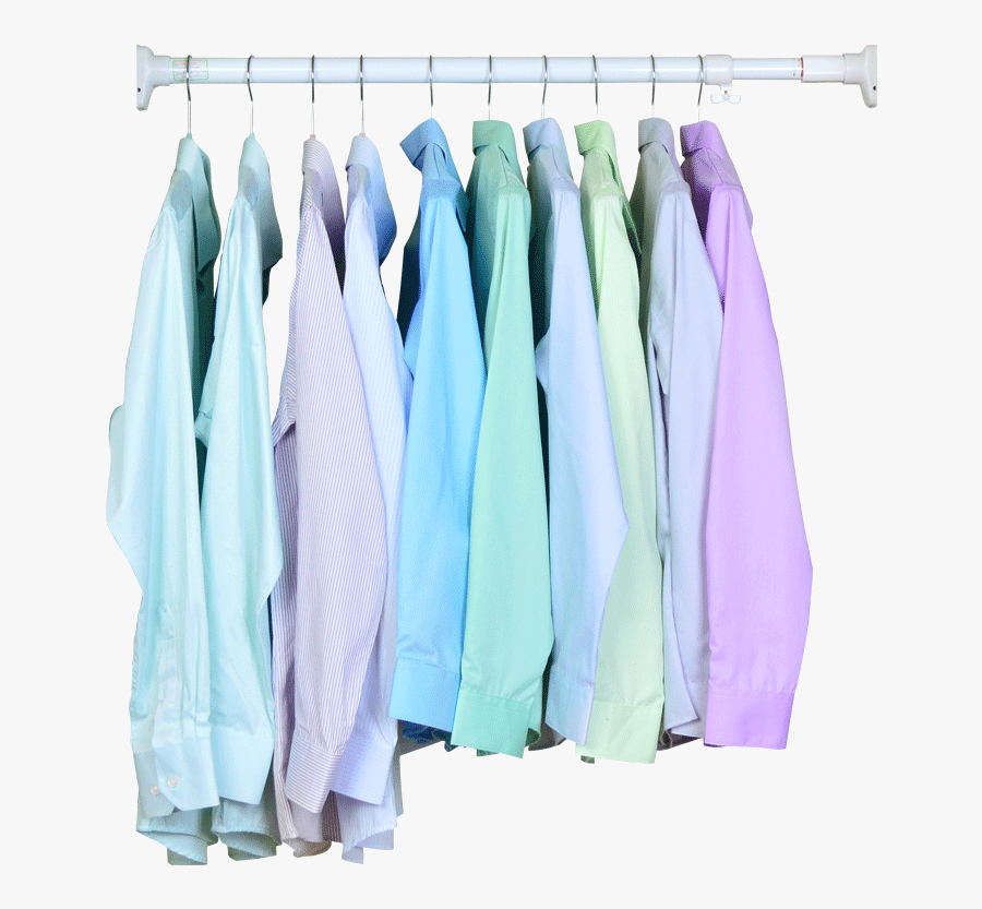 Transparent Hang Up Clothes Clipart - Clothes Closet, Transparent Clipart