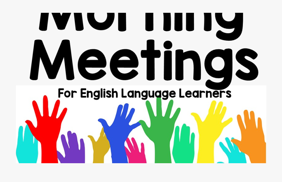 Morning Meetings For English Language Learners - Volunteers Needed, Transparent Clipart
