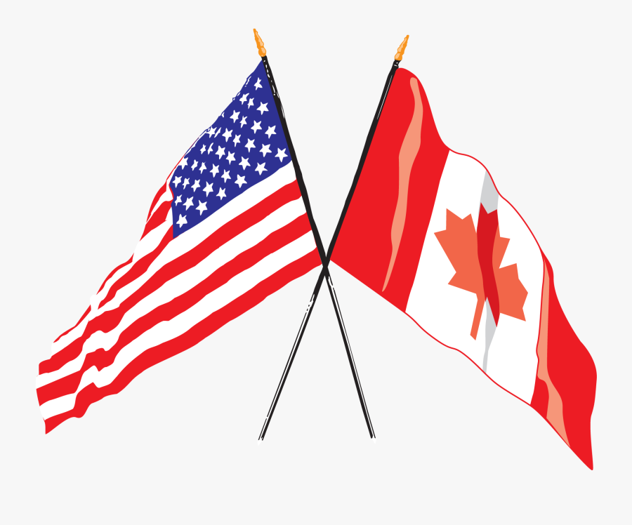 Snowbird Visitor Readers Love Tidbits Tidbits Newspaper - United States Vs Canada Flag, Transparent Clipart