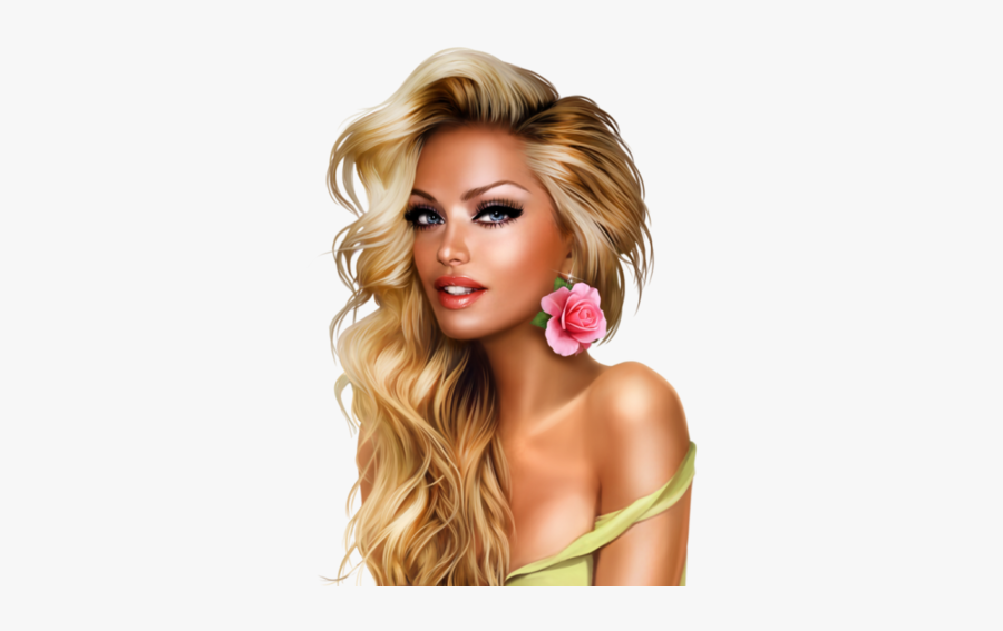 Blond, Transparent Clipart