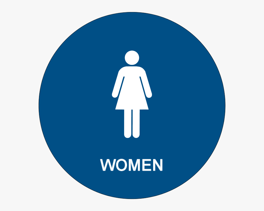 Ca Title 24 Women"s Ada Restroom Signs - Women Rest Room Logo, Transparent Clipart