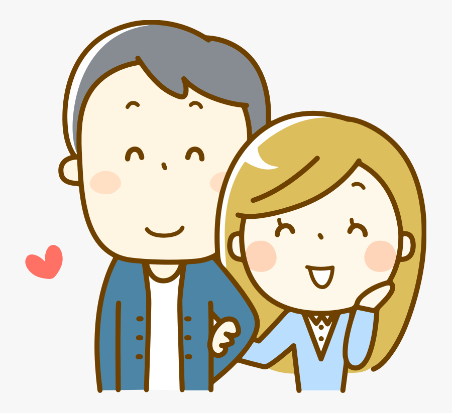 Transparent Boyfriend And Girlfriend Clipart - Family With Baby Drawing is ...