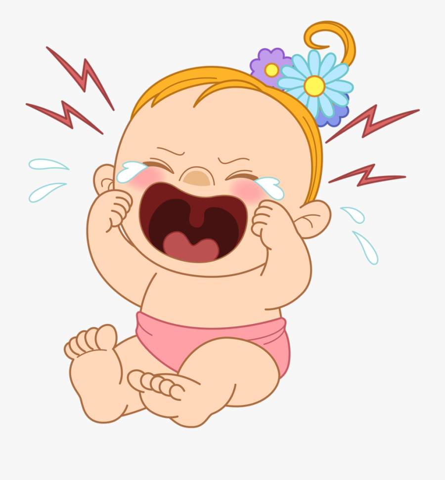 Baby Crying Png Cartoon, Transparent Clipart