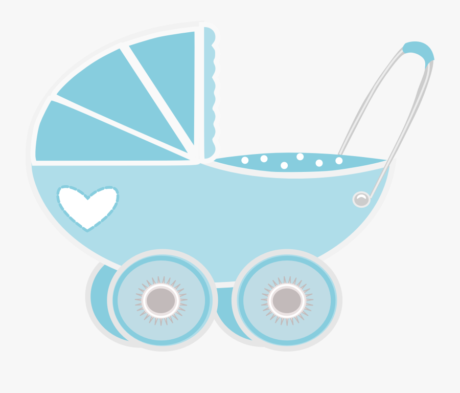 Click The Image And A New Tab Will Open, Right Click - Baby Blue Pram Png, Transparent Clipart