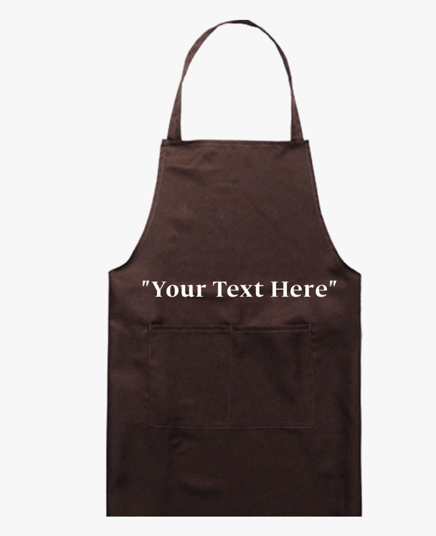 Plain Apron Brown Png Image - Plain Apron Png, Transparent Clipart