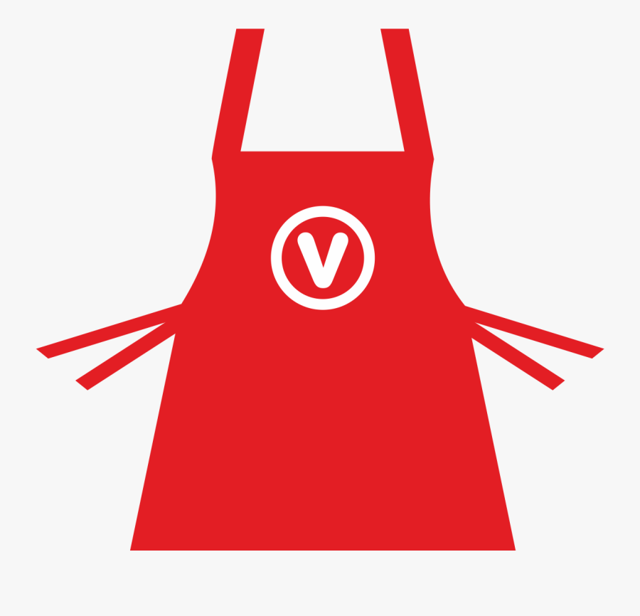 Two Tone Apron Fartuk Png Image - Transparent Background Aprons Clip Art, Transparent Clipart