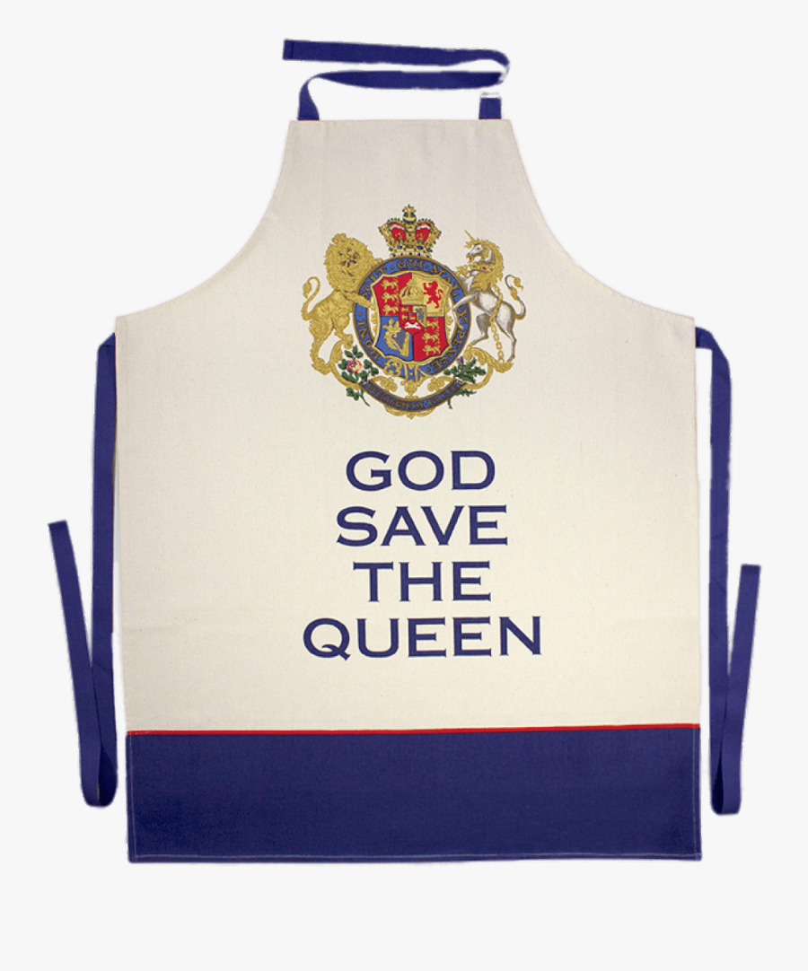 God Save The Queen Apron, Transparent Clipart