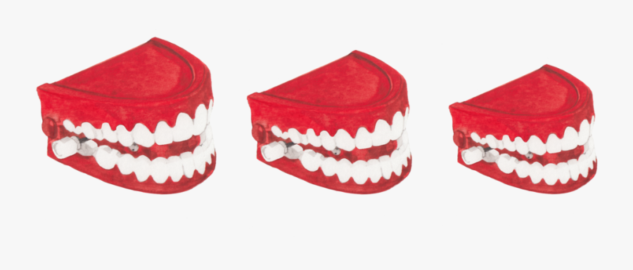 Transparent Chattering Teeth Clipart - Tongue, Transparent Clipart