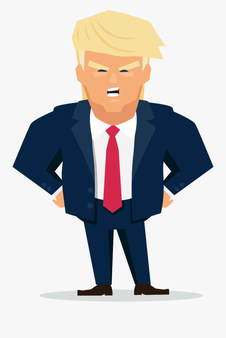 Donald Trump Illustration Clipart , Png Download - Cartoon, Transparent Clipart